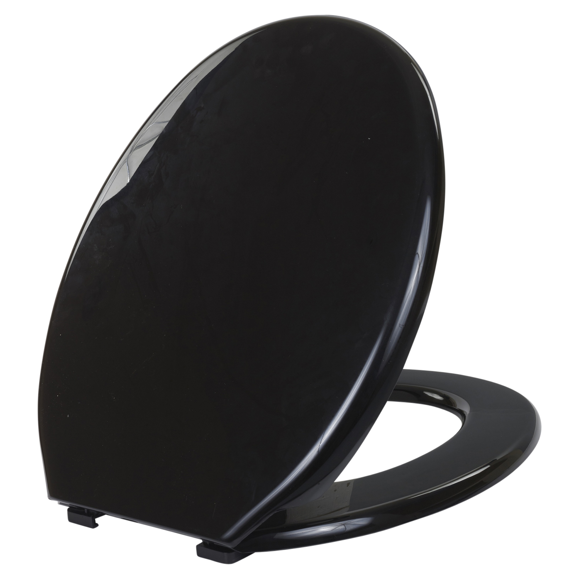 Coloured Universal Toilet Seat Easy Clean Oval Shape Durable Plastic Bathroom WC