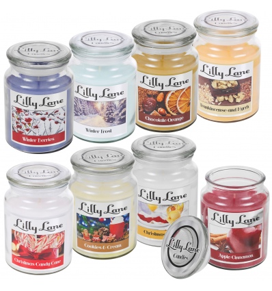 Lilly Lane 18oz Candle in Jar Winter Ediition