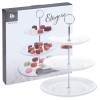 3 Tier Glass Cake Stand  [558074]