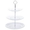 3 Tier Glass Cake Stand  [558074]