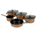 8 Pcs Copper Look Cookware Set [CG-S0010A]
