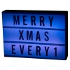 Create Your Own Message LED Light Box With Colour Changing LED [801545]