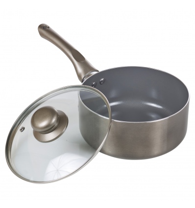 18cm Saucepan With Lid [361623] [K326PT]