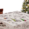 Colour Your Own Christmas Tablecloth [690675]