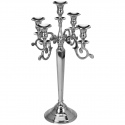 50cm Polished Aluminium Candelabra [388190]