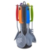 Alpina 7pcs  Kitchen Utensil Set With Rack [227092]