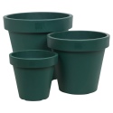 Green Round Planter Pot