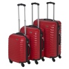 Penn-Plax Unisex Luggage Set Red 18/22/26 [792453]