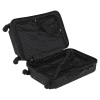 3pcs Suitcase Set with Wheels Black [04058]