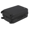 3pcs Suitcase Set with Wheels Black [04058]