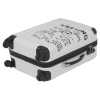3pc ABS 4 Wheel Spinner Suitcase Set White 18/22/26" [565842]