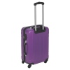 Wheeled Suitcase Set of 3 Purple 18/22/26" [565866]