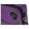 Wheeled Suitcase Set of 3 Purple 18/22/26" [565866]