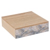 Painted Leaf Design 9 Section Tea Box [551631]