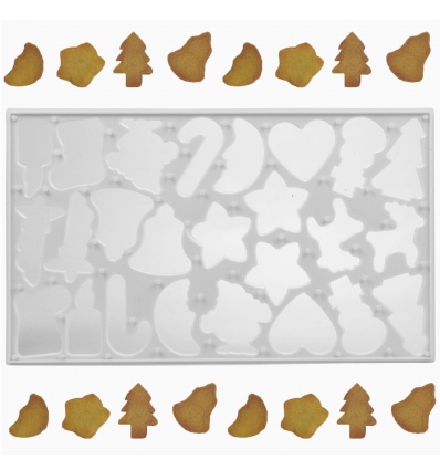 25- Piece Christmas Cookie Cutter [642776]