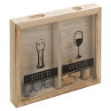 Wine Cork And Beer Cap Collector Box [133325]
