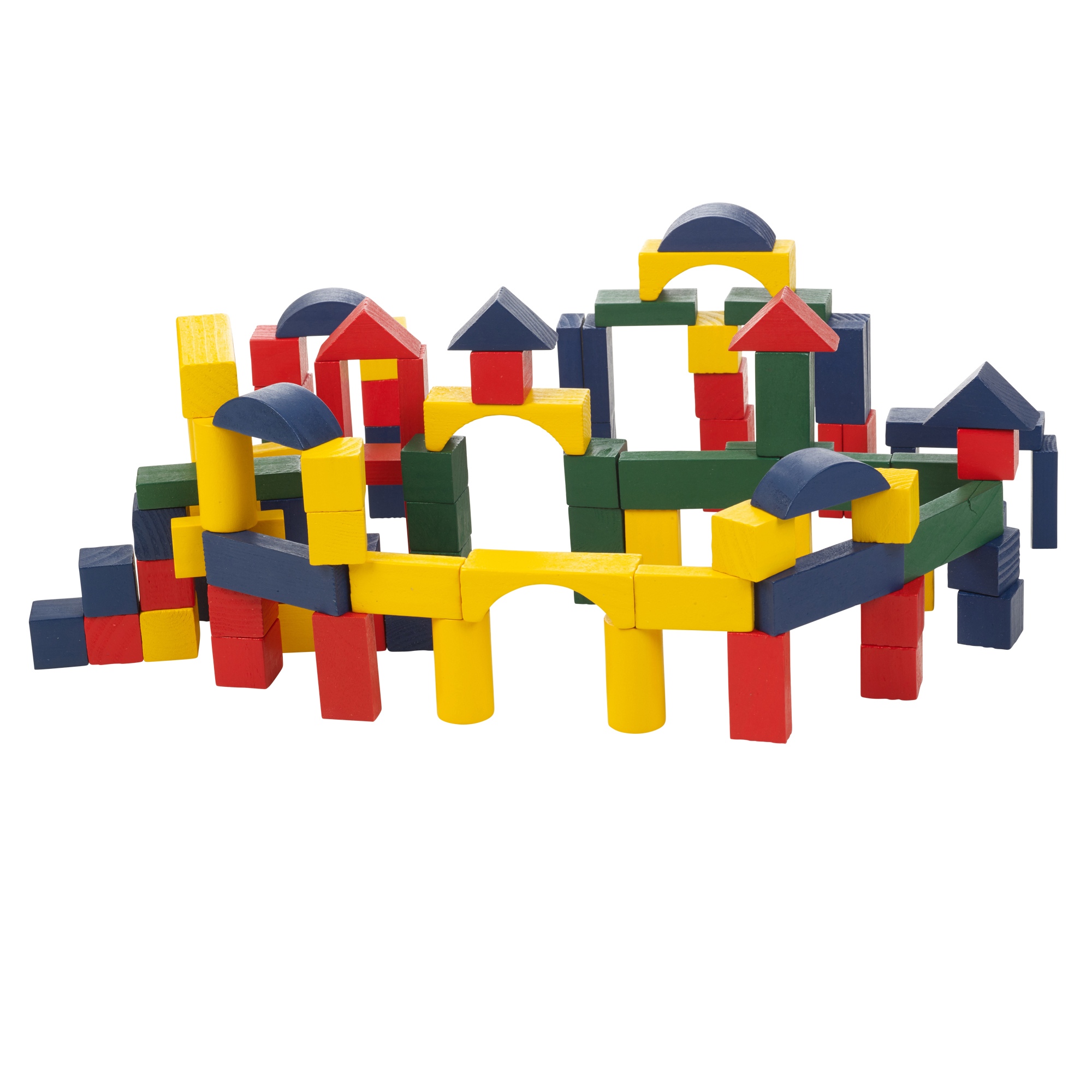 childrens wooden building bricks
