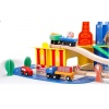 URBN-TOYS 80 Pcs Wooden Train Set [390640]