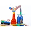 URBN-TOYS 80 Pcs Wooden Train Set [390640]