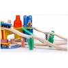 URBN-TOYS 80 Pcs Wooden Train Set [390640]