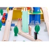 URBN-TOYS 80 Pcs Wooden Train Set [390640]