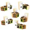 URBN-TOYS Large Wooden Play Kitchen Combi Set [390923](AC7706)