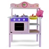 URBN-TOYS Pink Wooden Play Kitchen [390800](AC7702)