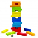 URBN-TOYS Childrens Wooden Stacking Tumbling Tower Game [390695](AC7633)