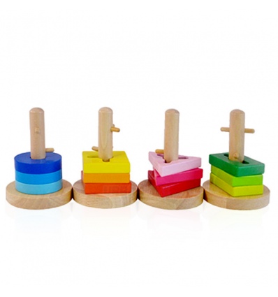 URBN-TOYS Wooden Twister Toy [390770](AC7612)