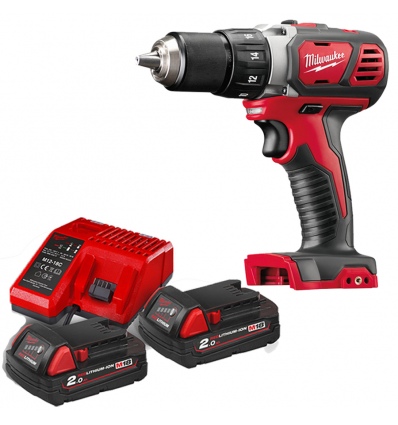 Milwaukee M18BDD-202C BTY. DRILL/SCREWDR [003358]