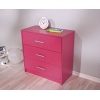 New York Action Chest with 3 Drawers