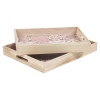 2pc Wooden Serving Tray [459708]