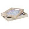 2pc Wooden Serving Tray [459708]