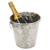 Indented Metal Champagne Bucket [918281]