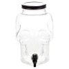 Glass Skull Drinks Dispenser [670974]