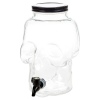Glass Skull Drinks Dispenser [670974]