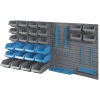 43 Pcs Wall Mountable Tools, Screws & Bits Storage Organiser [390619]