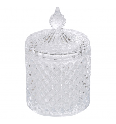 Glass Candy Jar 14.5x8.5cm [105543]