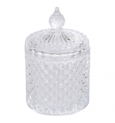 Glass Candy Jar 14.5x8.5cm [105543]