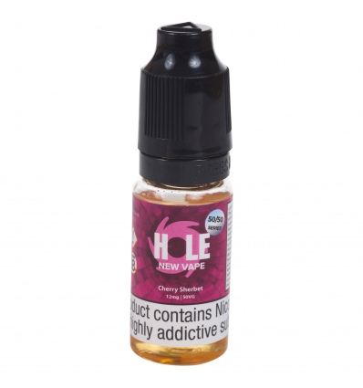 1 x Cherry Sorbet 10ml Hole New Vape Fluid 50/50 Series