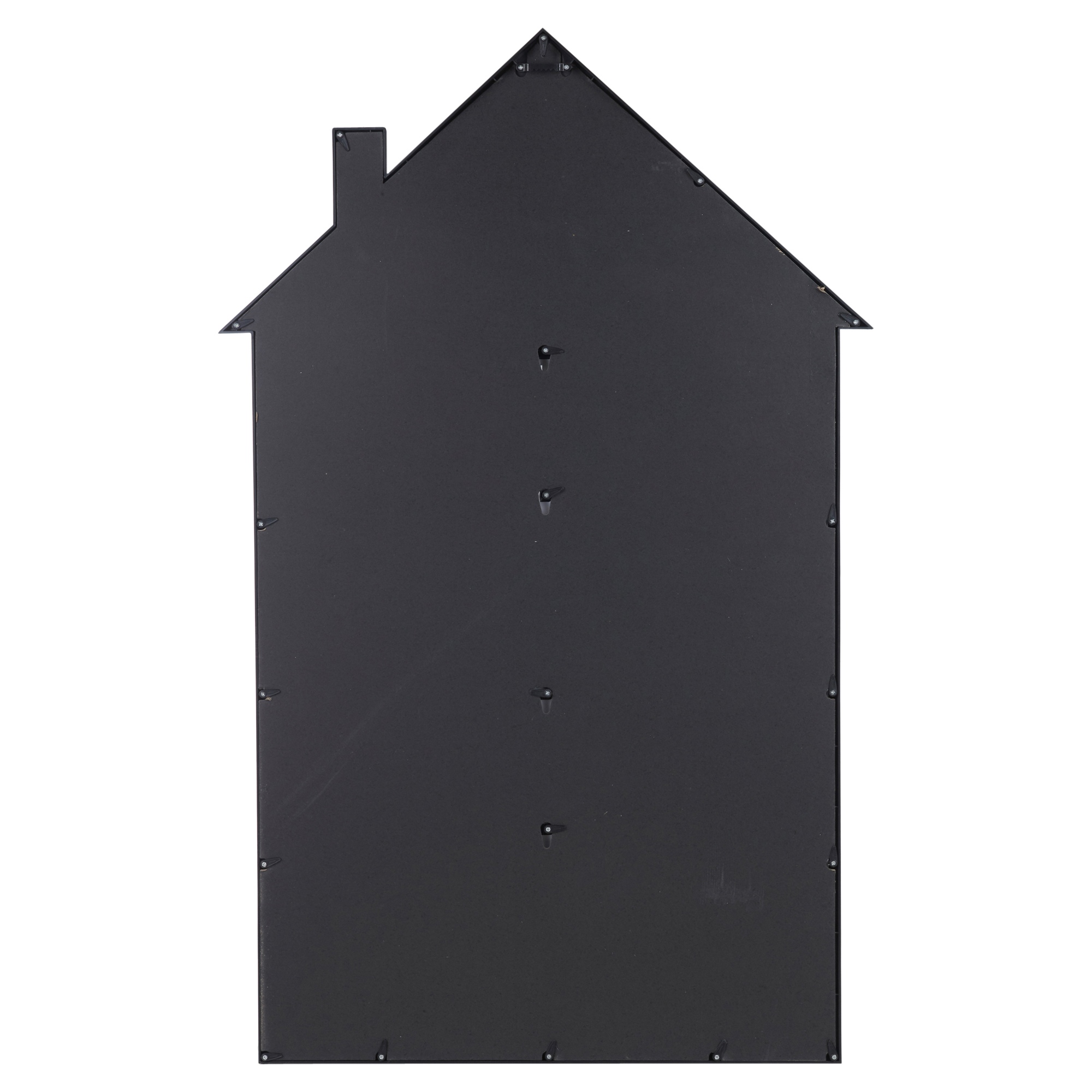 Large Photo Frame House Shaped 12 Frames Wedding Family Picture Black