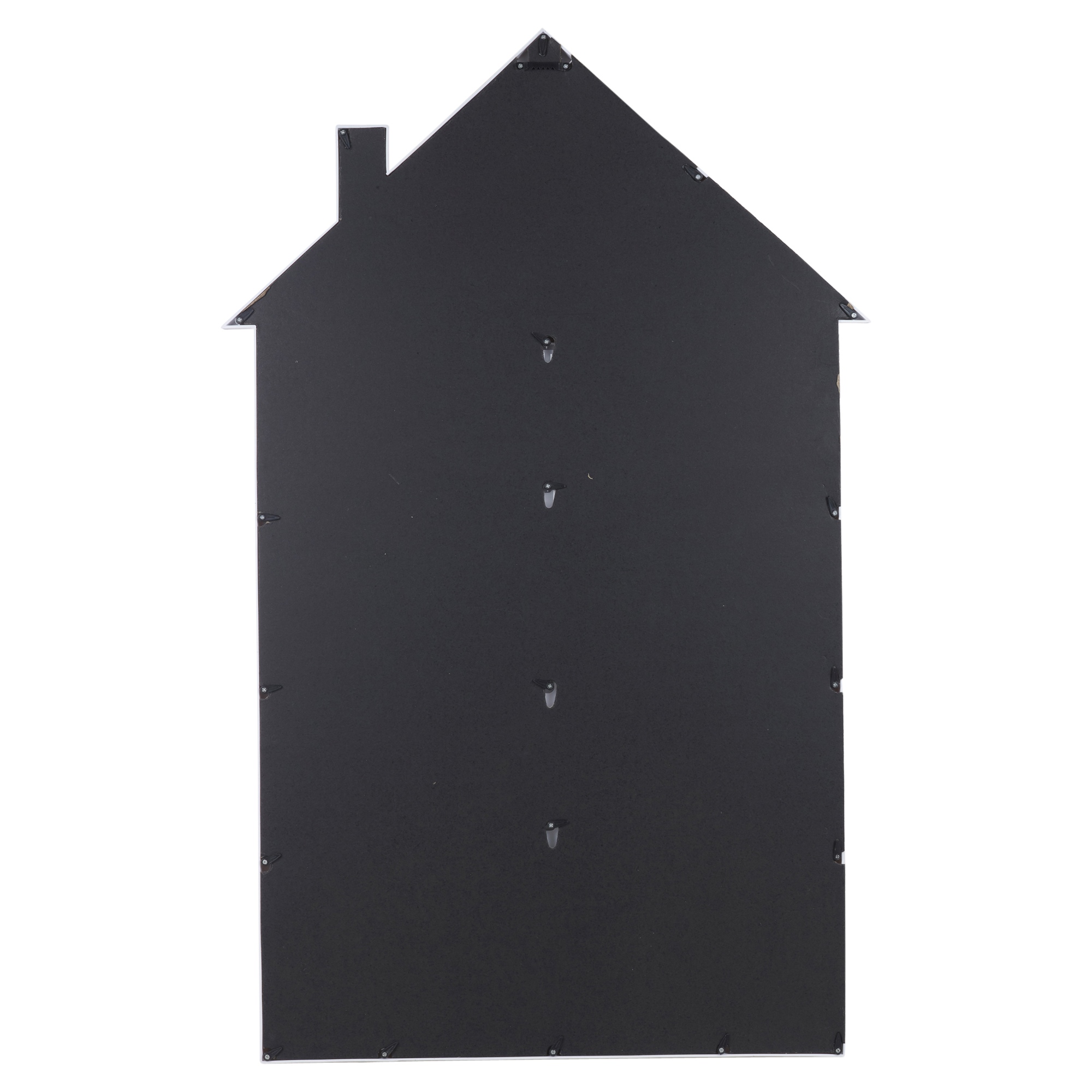 Large Photo Frame House Shaped 12 Frames Wedding Family Picture Black