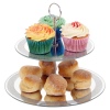 2 Tier Mirror Base Cake Stand [105512]