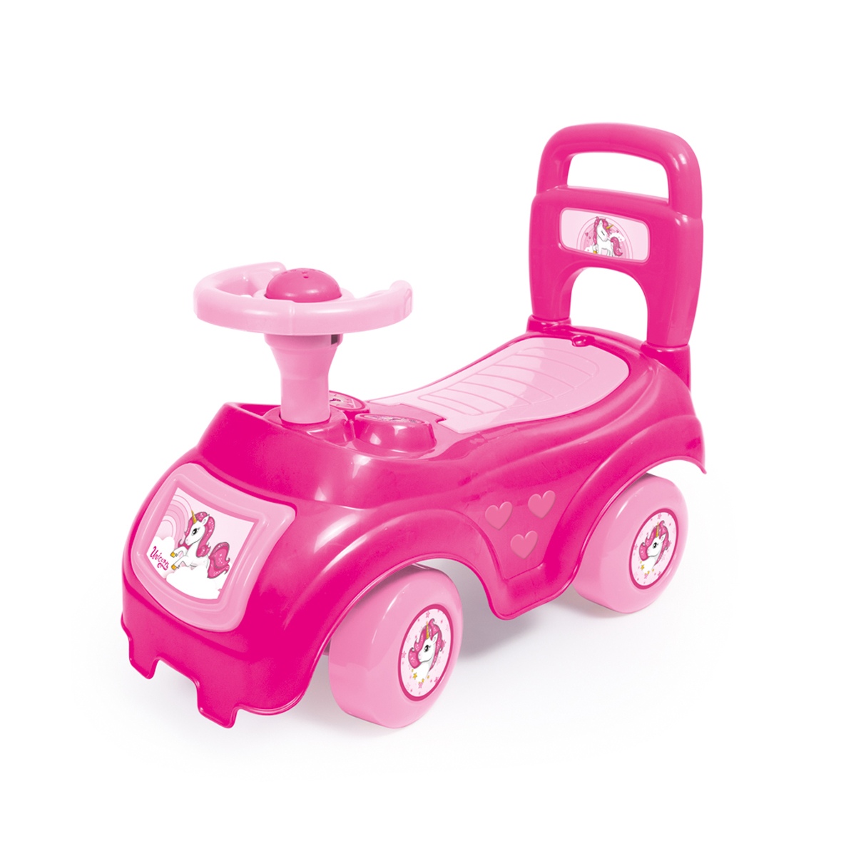 pink push along walker