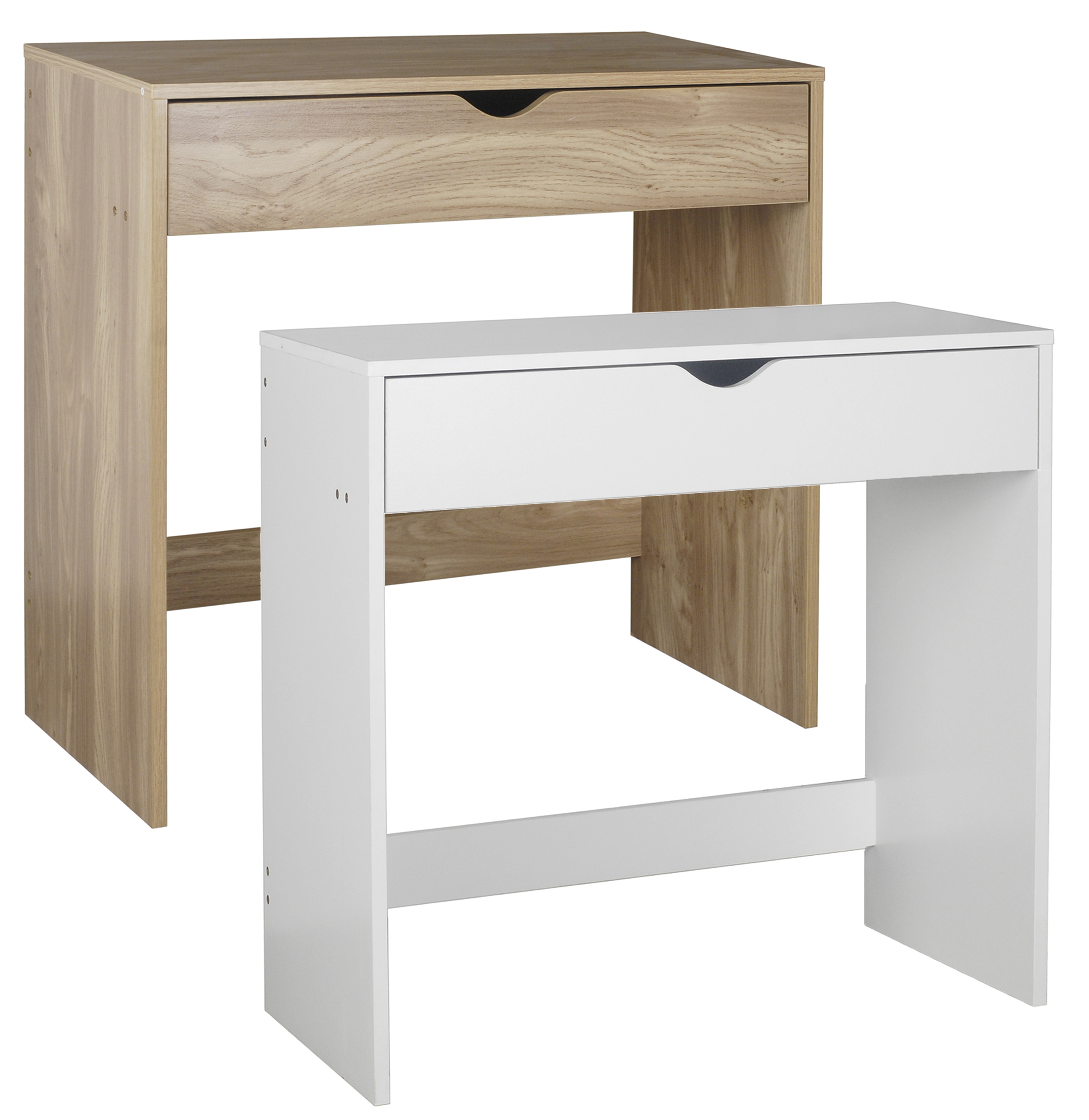 1 Small Drawer Dressing Table Wooden Vanity Desk Bedroom Furniture