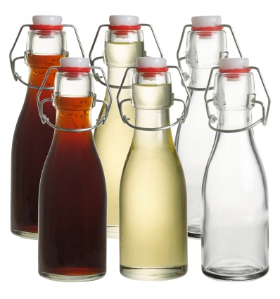 6 x 150ml Oil & Vinegar Glass Bottles [118253]