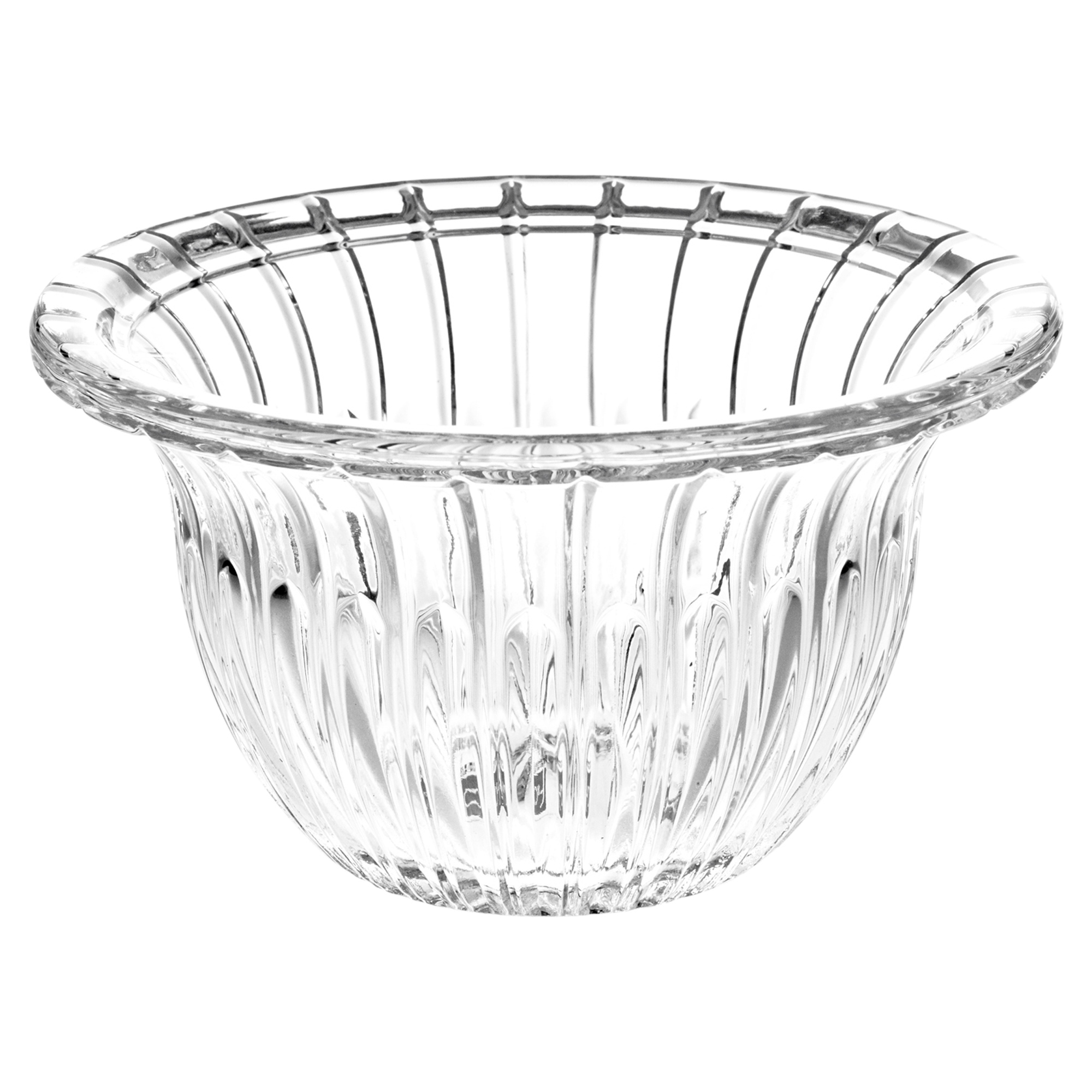 6 x f/&d sans plomb verre cristal dessert Deus Bols Plat À Collation Boîte Cadeau Set