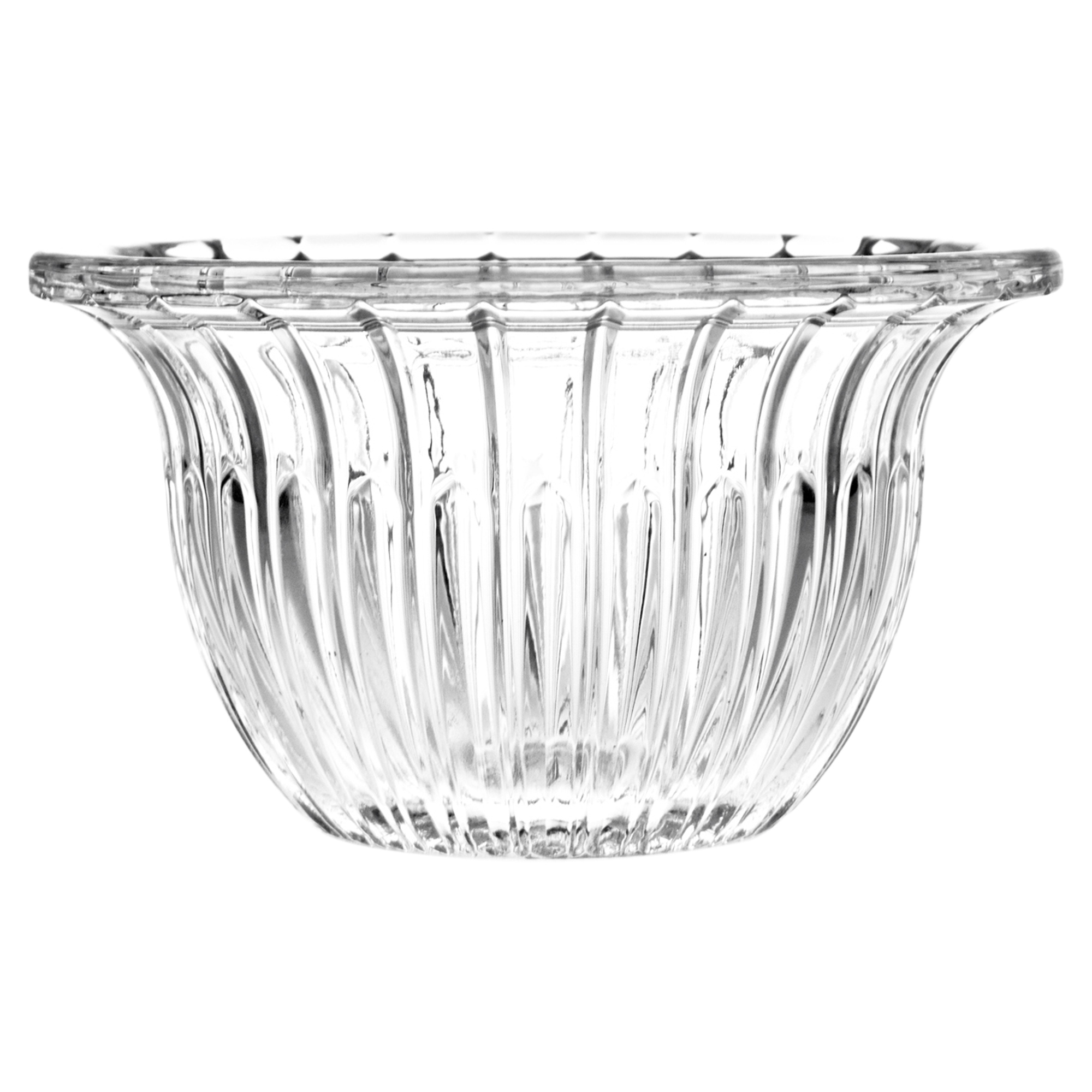 6 x F&D Lead Free Crystal Glass Dessert Appetiser Bowls Snack Dish Gift