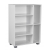 6 Sections Small Bookcase 60x30x84cm