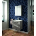 Croydex Grey Chinnock Bathroom Sink Vanity Unit